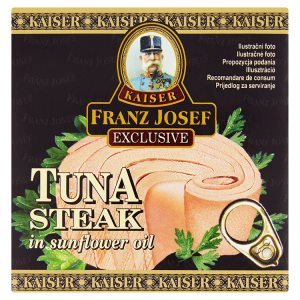 Kaiser Franz Josef Exclusive Tuňák steak ve slunečnicovém oleji 80g