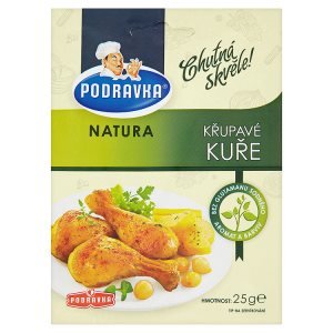 Podravka Natura Křupavé kuře sypký kořenící přípravek 25g