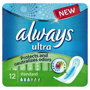 Always Ultra Standard hygienické vložky 12 ks