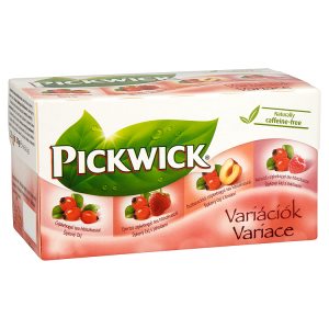 Pickwick bylinkový čaj, vybrané druhy 20 sáčků