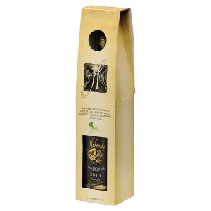 Habánské Sklepy Chardonnay víno s přívlastkem polosuché bílé dárkové balení 0,75l