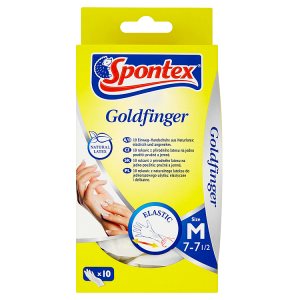 Spontex Latexové rukavice 10 ks