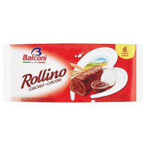 Balconi Rollino s kakaovou náplní a polevou 6 x 37g