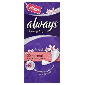 Always Everyday Fresh normal intimky s jemnou vůní 20 ks