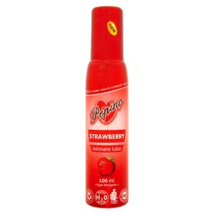 Pepino Strawberry lubrikační gel s chutí a vůní jahod 100ml
