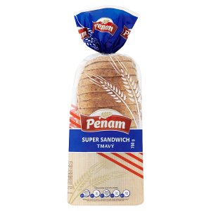 Penam Super sandwich tmavý chléb pšeničný 750g