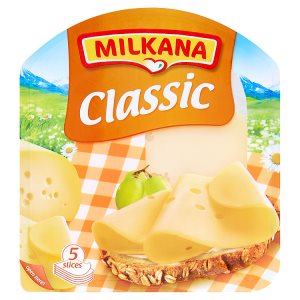 Milkana zrající sýr plátky 100g, vybrané druhy
