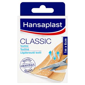 Hansaplast Classic Textilní náplast 1 m x 6 cm