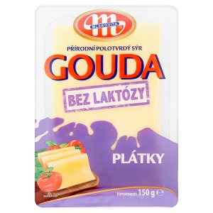 Mlekovita Gouda přírodní polotvrdý sýr 150g