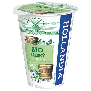 Hollandia Bio selský jogurt bílý s kulturou BiFi 180g