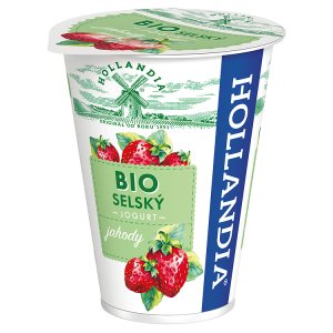 Hollandia Bio selský jogurt s příchutí 180g