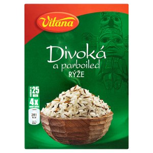 Vitana Divoká a parboiled rýže ve varných sáčcích 4 x 120g