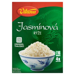 Vitana Jasmínová rýže dlouhozrnná loupaná ve varných sáčcích 4 x 120g