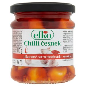 efko Chilli česnek pikantně ostrá marináda 180g