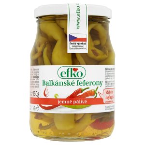efko Balkánské feferony 330g