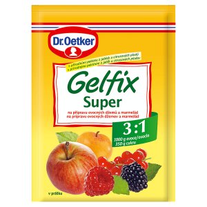 Dr. Oetker Gelfix super na přípravu ovocných džemů a marmelád 25g