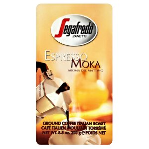 Segafredo Zanetti Espresso Moka pražená mletá káva 250g