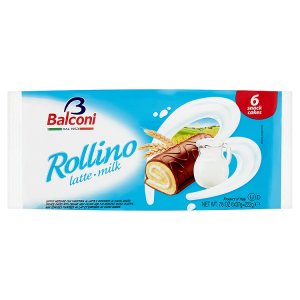 Balconi Rollino s krémovou náplní a kakaovou polevou 6 x 37g