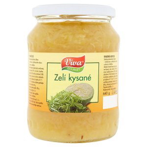Viva Gourmet Zelí kysané bílé 640g