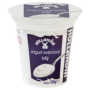 Hollandia Krémový jogurt bílý 125g