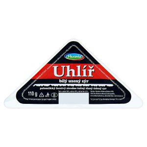 Moravia Uhlíř bílý uzený sýr 110g