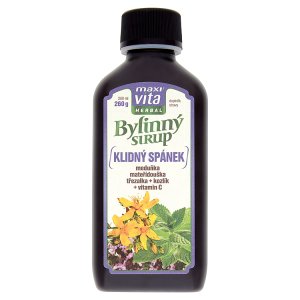 MaxiVita Herbal Klidný spánek bylinný sirup 200ml
