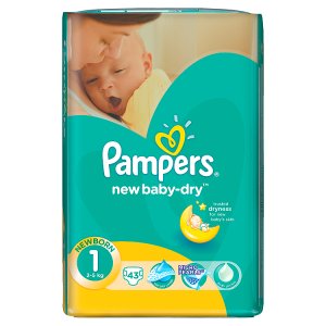 Pampers New Baby Pleny 1 Newborn 43 ks
