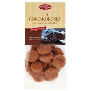 Biopekárna Zemanka Bio čoko-kokosky s Fair Trade čokoládou 100g