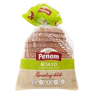 Penam Beskyd řemeslný pšenično-žitný chléb 500g