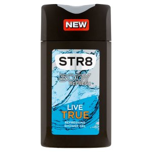 STR8 Live True body refresh osvěžující sprchový gel 250ml