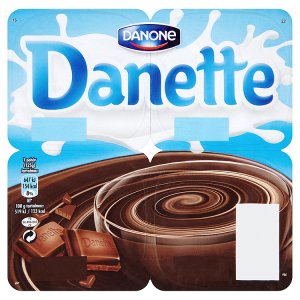 Danone Danette Mléčný dezert čokoládový 4 x 125g