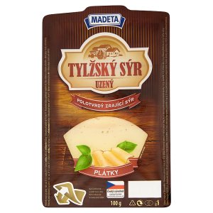 Madeta Tylžský sýr uzený 45% plátky 100g