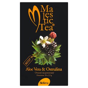 Biogena Majestic Tea Aloe vera & ostružina ovocný čaj porcovaný 20 x 2,5g