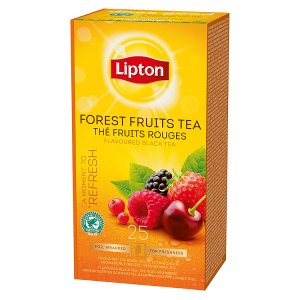 Lipton černý čaj aromatizovaný, vybrané druhy 25 sáčků