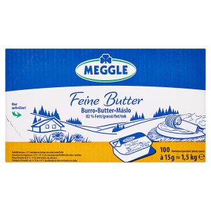 Meggle Máslo vanička 100 x 15g