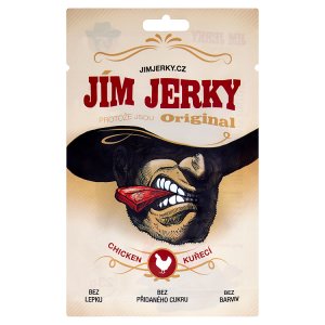 Jim Jerky Sušené maso kuřecí jemně zauzené 23g