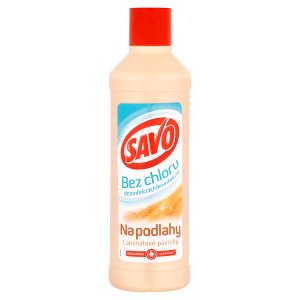 Savo Na podlahy Laminátové povrchy dezinfekční přípravek bez chloru 1l