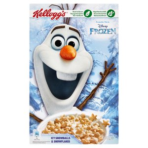 Kellogg's Frozen rýžové cerálie s vanilkovou příchutí 350g