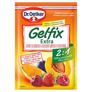 Dr. Oetker Gelfix Extra 2:1 na přípravu ovocných džemů a marmelád 25g