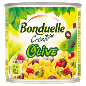 Bonduelle Créatif Olive zeleninová směs v mírně slaném nálevu 310g