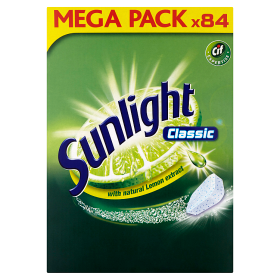 Sunlight Tablety do myčky nádobí 84 ks, vybrané druhy