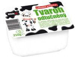 Milkin tvaroh 250g, vybrané druhy