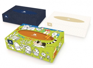 Harmony papírové kapesníčky box 100ks, vybrané druhy