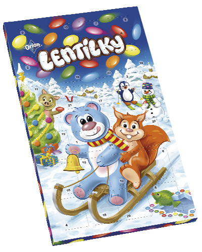 Lentilky Adventní kalendář