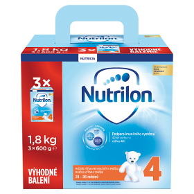 Nutrilon 3x 600 g, vybrané druhy