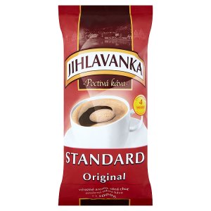 Jihlavanka Standard Original pražená mletá káva 1000g v akci