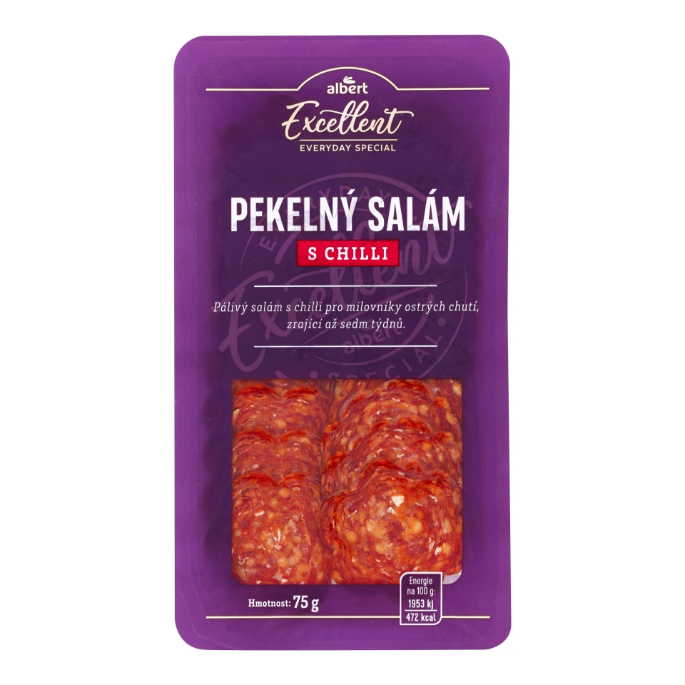 Albert Excellent Salám pekelný s chilli