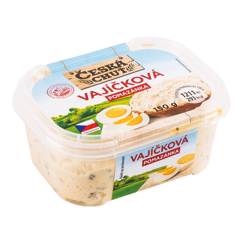 Česká chuť Pomazánka vajíčková 150g