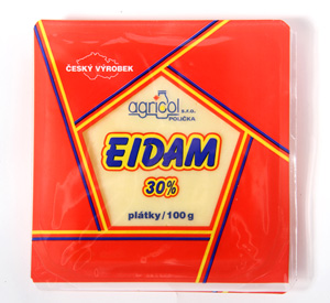 Agricol Eidam 30% plátky