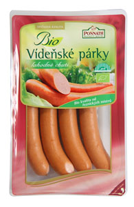 Ponnath Bio Vídeňské párky